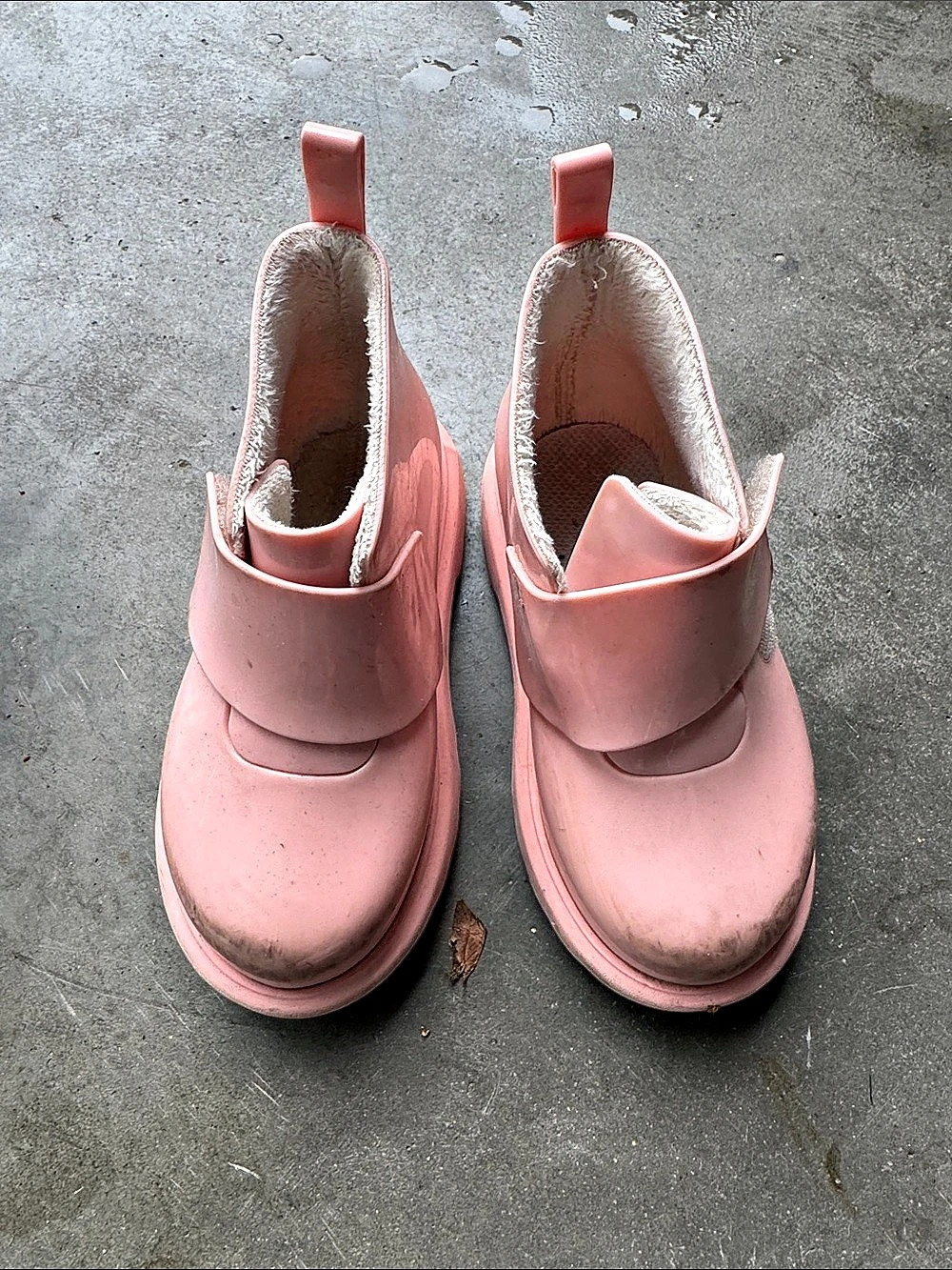 Melissa Mini Melissa Rain Boot Pink Rain Boots